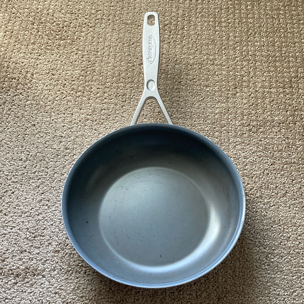 Vintage High End Demeyere 8” Halogen Induction Gas Electro Vitroceram Frying Pan